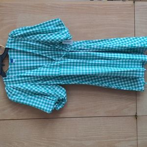 NWT! Green gingham Old Navy dress - small